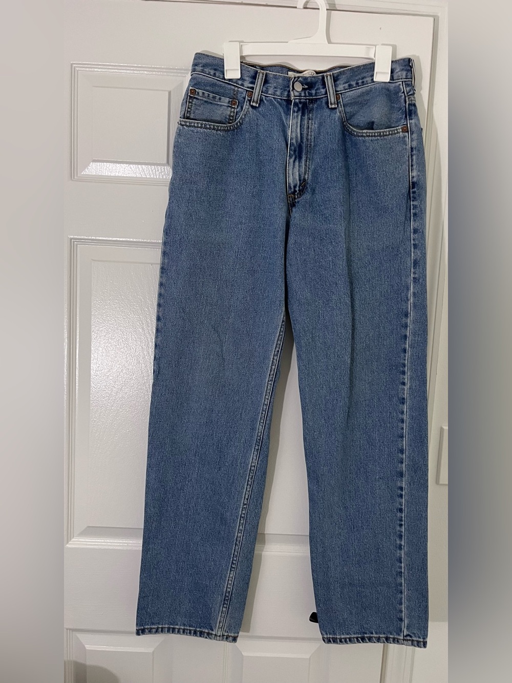 Levi's Strauss-550 Men’s Straight-Leg Jeans in Classic Blue Denim